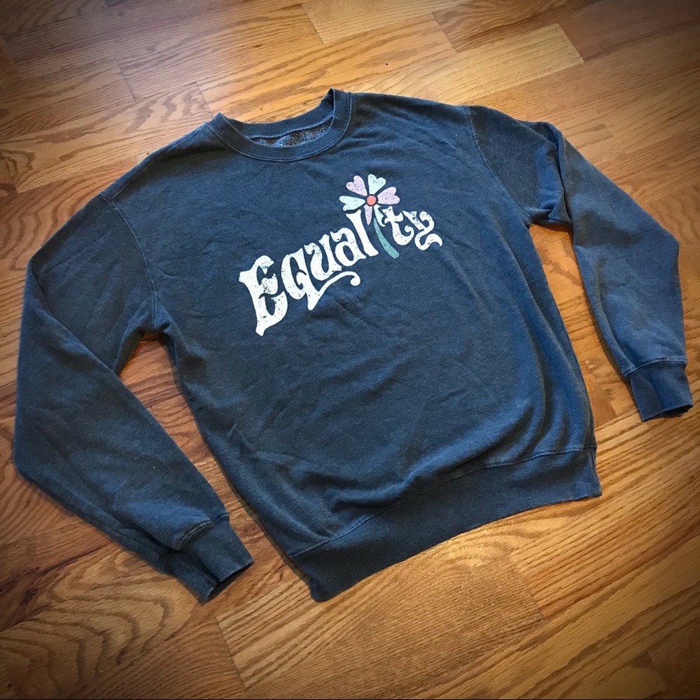 Zoe + Liv Equality sweatshirt